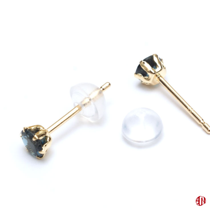 【A.UN jewelry】シリコンピアスキャッチ / 2ペア販売（：4個入り）