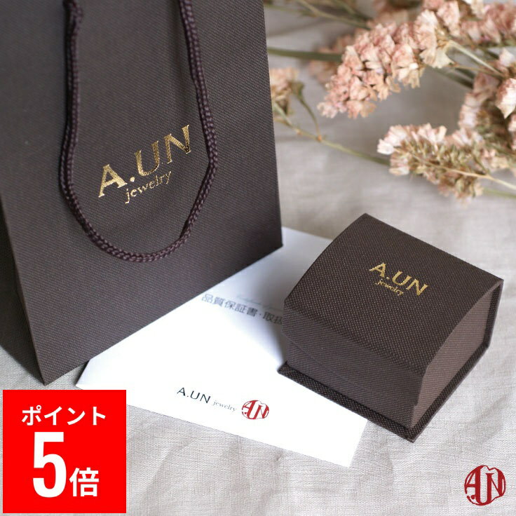 【BF期間ポイント5倍!】 【A.UN jewelry】 ギフトラッピング オリジナル ギフトボックス & 手提げ袋 ネックレス・ピアス・リング 対応 ...