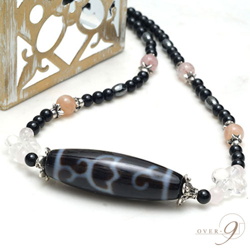 幸せ道 水蓮花天珠 ネックレス【メール便可】【m】