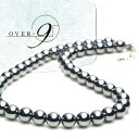 OVER-9 テラヘルツ鉱石 ネックレス 8mm