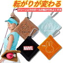 ゴルフ ボールクリーナー タオル カラビナ付き キャラクター ミッフィー ドラえもん リラックマ マーベル クラブ拭き 吸水 綿100% メンズ レディース か...
