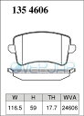 M1314408 / 1354606 DIXCEL Mタイプ ブレーキパッド 1台分セット AUDI(アウディ) A5 8TCALF/8FCALF 2008/2〜2017/4 3.2 FSI QUATTRO/CABRIOLET フロントのパッドセンサーはブレーキパッドに付属しております。リアのパッドセンサーは設定無しとなります。 3