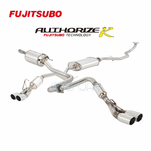 【受注生産商品】 750-70183 FUJITSUBO AK マフラー ダイハツ ムーヴコンテカスタム CBA-L575S KF-DET/KF 2008/8〜2012/4 ターボ 2WD