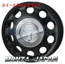 4本セット MONZA JAPAN PIEDINO セミグロスブラック (SB) 14インチ 4.5J 100 / 4 45 ミラアヴィ L260S