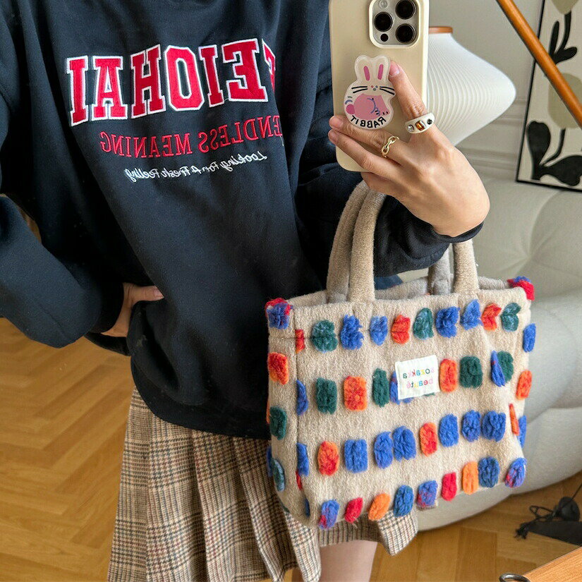 大容量かわいいトートバッグ (T)