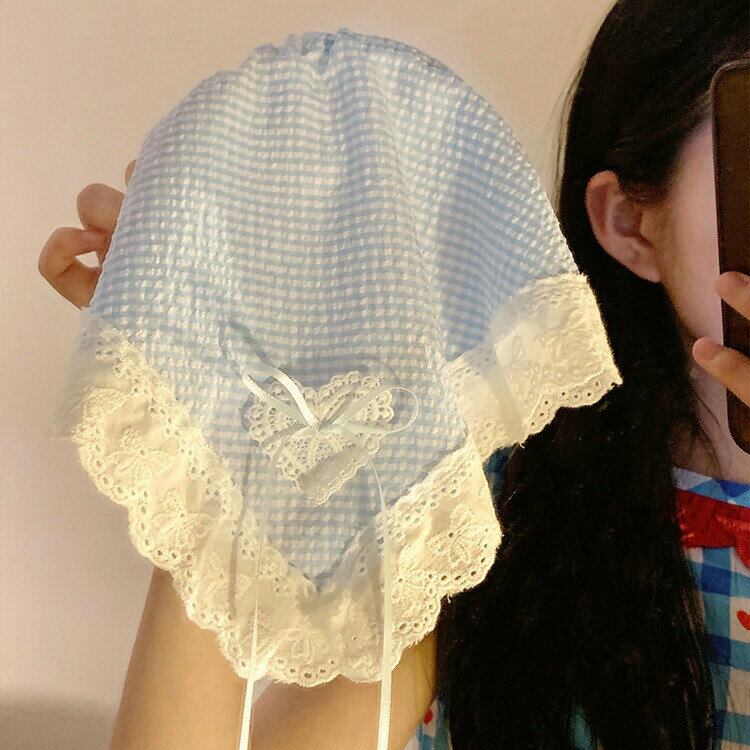三角スカーフ　ヘアバンド (T)