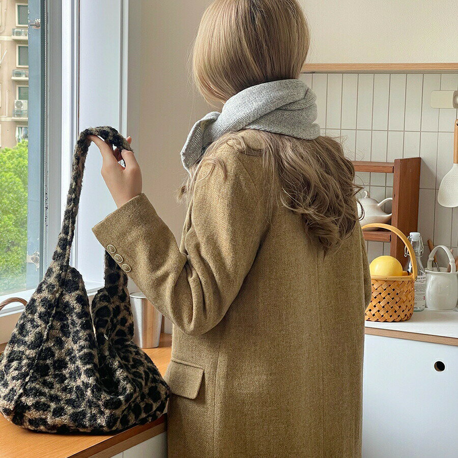 チェック柄トートバッグ (T)