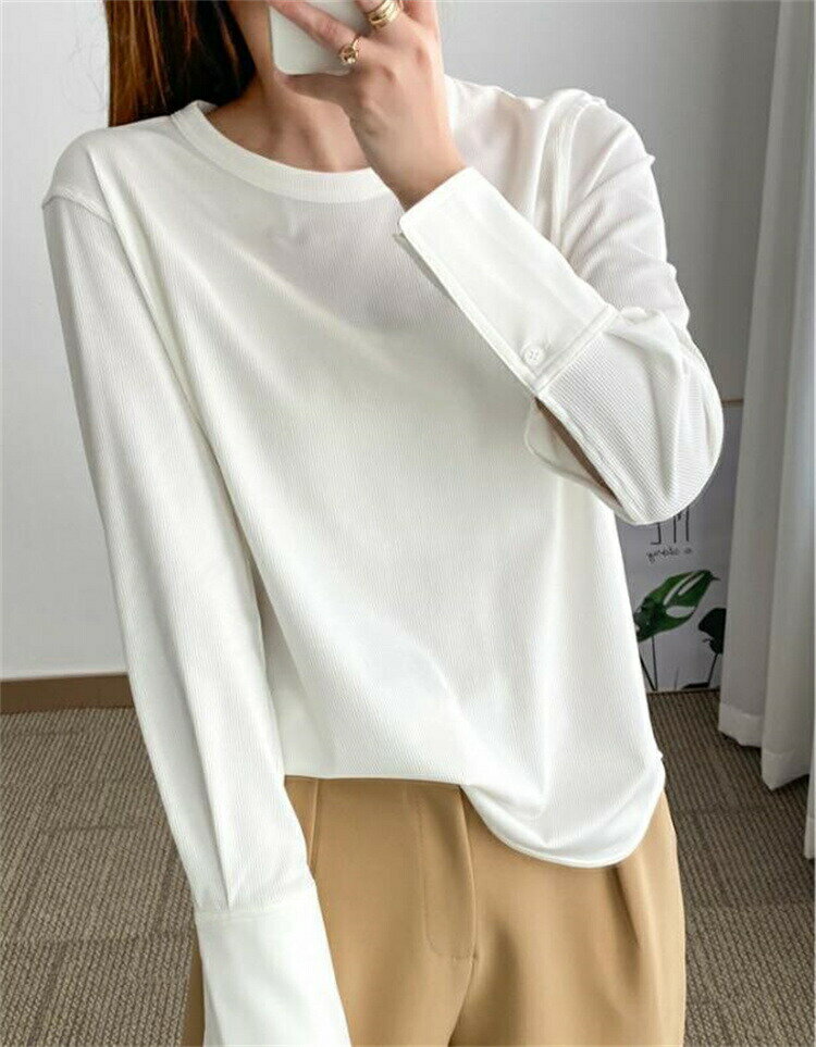 大人カジュアル 長袖シャツ (T)