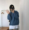フード付きニットコート (T)