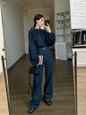 カジュアルデニムセット スラックス (T)