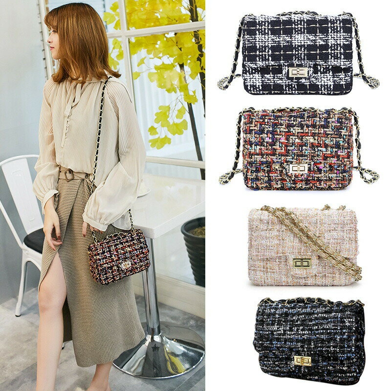 ショルダーバッグ チェーンバッグ 斜めがけバッグ (T)