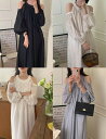 ロング丈ワンピース レディース ハブスリープ (T)(4)