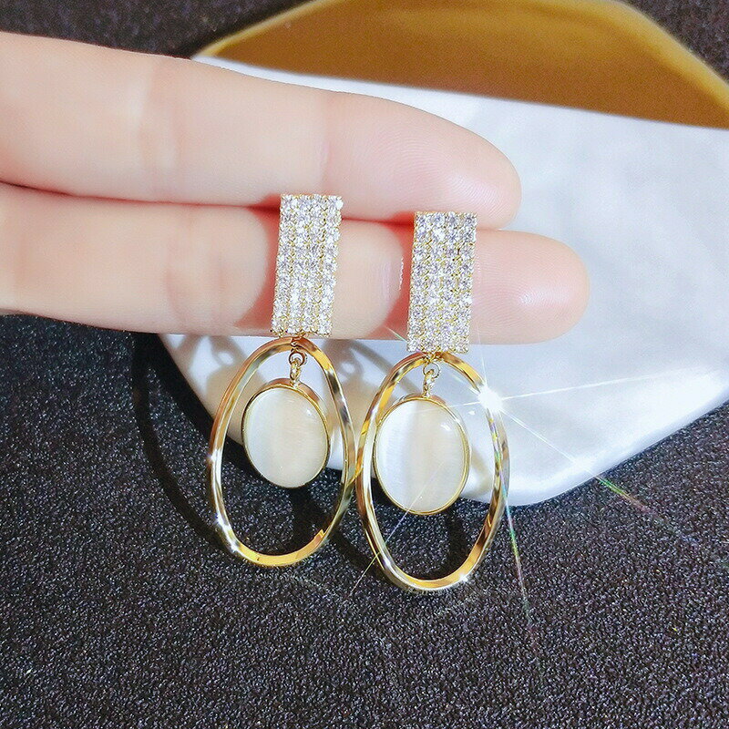 韓国風ピアス アクセサリー 耳飾り (T)