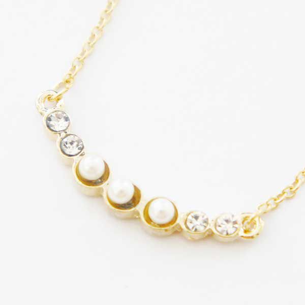 レディースネックレスクリスタル可愛...