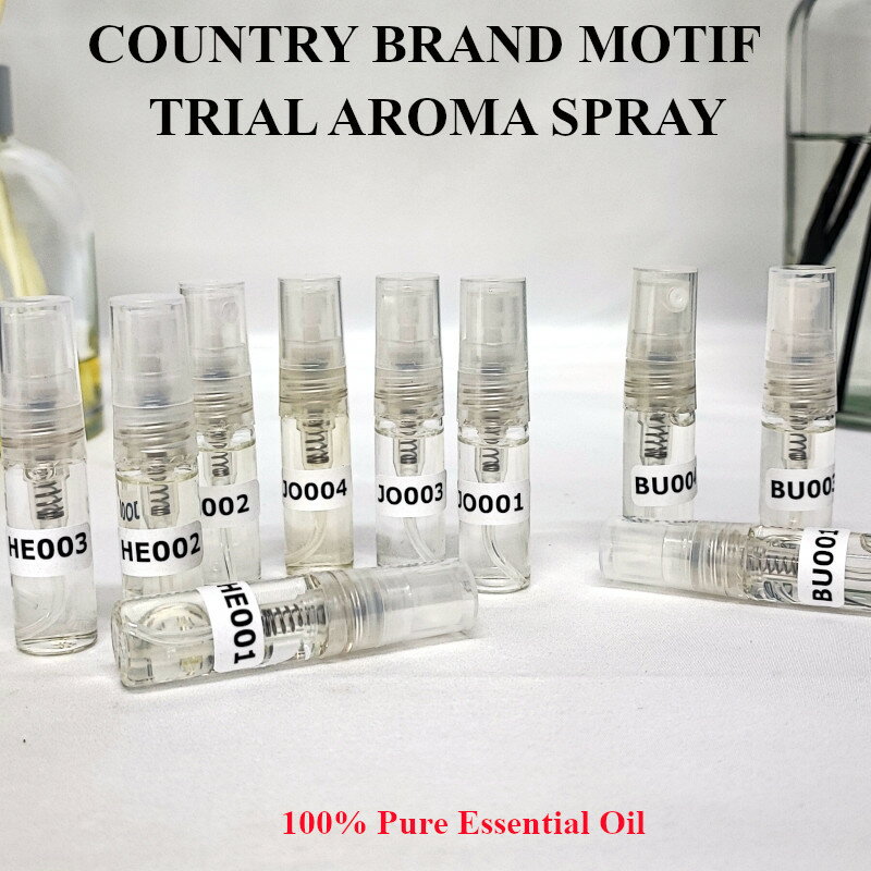 【香水の様に香るアロマスプレー】トライアルセット3mlサイズを5本セット アロマスプレー 3ml×5本 イギリス フランス イタリア アメリカ スエーデン イングリッシュペア&フリージア ブラックベリー&ベイ ウッドセージ&シーソルト ライムバジル&マンダリン フレグランス