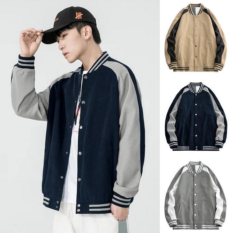 スタジャン メンズ はおり スタジアムジャンパー 秋服