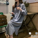 ロングシャツ レディース シャツワンピ 長袖 シャツ オーバーサイズ ワンピース オフィス ロングワンピ シャツワンピース ゆったり 長袖シャツ(4)