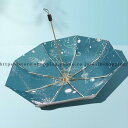 軽量 星座 星 空 夜空 ギャラクシー 宇宙 上品 きれいめ エレガント傘 レディース 可愛い 晴雨兼用 耐風 折りたたみ傘 折り畳み傘 ジャンプ おしゃれ
