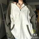 パーカー レディース プルオーバー 長袖 フード付き 切り替え ゆったり 大きいサイズ カジュアル 体型カバー 春 秋冬 hiphop 上品 おしゃれ