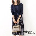 ドッキングワンピース 0代 30代 40代 50代 通勤 オフィス ひざ丈 ワンピース レディース ファッション きれいめ 上品 女性 秋 冬 春 ドッキング ...