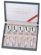 フローラ5pcsコーヒースプーンセット