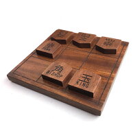 3 3マス将棋 9マス将棋 素材 アフリカンマホガニー オーバースペック屋 名入れ 刻印でオリジナル プレゼント用にも 仕様 サイエンス セット マホガニー製のデザイン雑貨