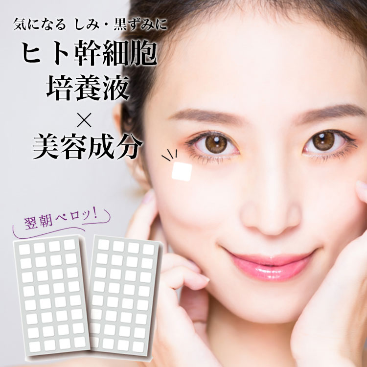 シミ取り パッチ シミ シミケア しみ シミ消し しみとり しみケア しみ対策 シミ取りパッチ そばかす 黒ずみ フェイスパック はがすパック 美容パック 美容パッチ 64枚入り 就寝時 美容ケア 美女メイクナイトパッチプレミアム