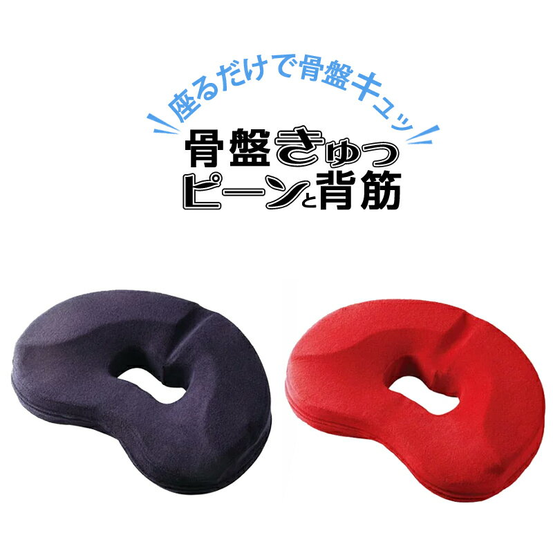 姿勢 クッション 骨盤矯正 骨盤補正 マッサージクッション 背筋 猫背 姿勢矯正 低反発 引締め 坐骨神経痛 腰痛対策 運転 丸 円座 ダイエット オフィス 在宅 ワーク 手軽 勤務 自宅 おうち時間 勉強 読書 ゲーム 勝野式座るだけで骨盤キュッとクッション