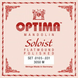 マンドリン弦OPTIMA/オプティマ 8本1セット ソリスト soloist,solist【普通郵便送料無料】
