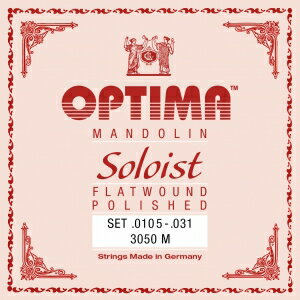 マンドリン弦OPTIMA/オプティマ　8本1セット ソリスト soloist,solist【普通郵便送料無料】