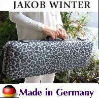 バイオリンケース　JAKOB WINTER【日本正規品】ドイツ製　Leo/モノトーンヒョウ柄　4/4サイズ用