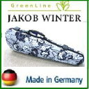 バイオリンケース JAKOB WINTER【日本正規品】 ドイツ製 Retro/モノトーン花柄 4/4サイズ用