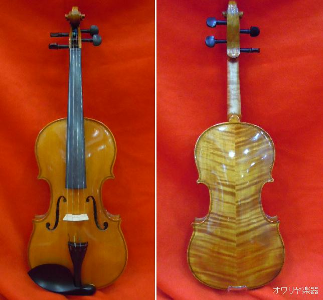 バイオリンKilHen 1416DX　1/10 - 4/4サイズ バイオリンケース・弓・松脂セット 3