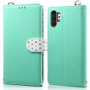 Galaxy S23 高級PUレザー 手帳型 ケース DUX DUCIS Galaxy S23 Plus PU ケース Galaxy S23 Ultra ケース スマホケース 全3全4色 Galaxy Note10/Note10Plus/Galaxy S10/S10Plus/S10E ケース 手帳型 ネックストラップ付き アイフォンカバー カード入れ付き スマホケース Green