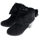 40%OFFセール SALE バイラビット 子供服 靴 21cm-24cm by LOVEiT ファー取り外しブーティ クロ 2023秋冬 メール便不可女の子 シューズ ブーツ 子ども服 21cm/22cm/23cm/24cm