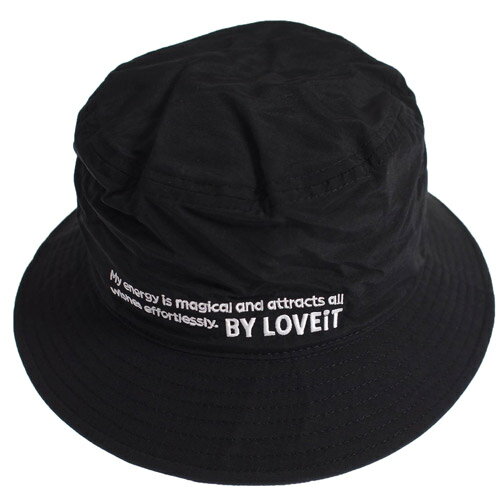 40%OFFセール SALE バイラビット 子ども服 帽子 54-58cm by LOVEiT バケットハット バケハ クロ メール便OK 2024春夏 M(54cm-56cm)/L(56cm-58cm) byLOVEiT バイ ラビット 子供服 キッズ ジュニア 女の子