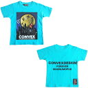 【50%OFFセール】CONVEX コンベックス 110-160cm ムーンライトビッグTシャツ ブルー メール便OK 110cm/120cm/130cm/14...