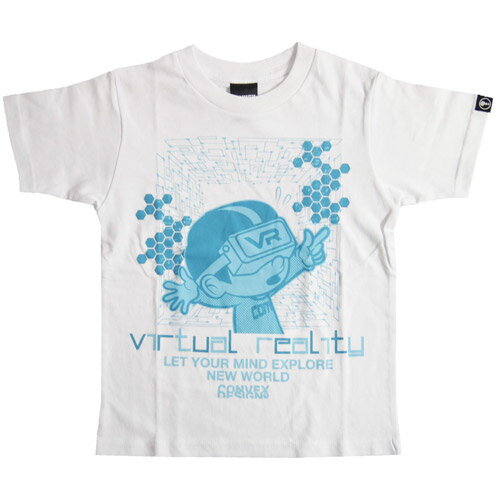 乐天商城 - 【50%OFFセール】CONVEX コンベックス 110-160cm VR半袖Tシャツ シロ メール便OK 110cm/120cm/130cm/140cm/150cm/160cm 2021春夏 585259 子供服 キッズ ジュニア SALE