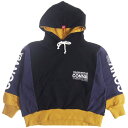 60%OFF SALE セール CONVEX コンベックス 110-160cm バイカラー/BIGプルオーバーパーカー クロ メール便不可 AW 秋冬 6122...