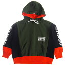 60%OFF SALE セール CONVEX コンベックス 110-160cm バイカラー/BIGプルオーバーパーカー カーキ メール便不可 AW 秋冬 612...