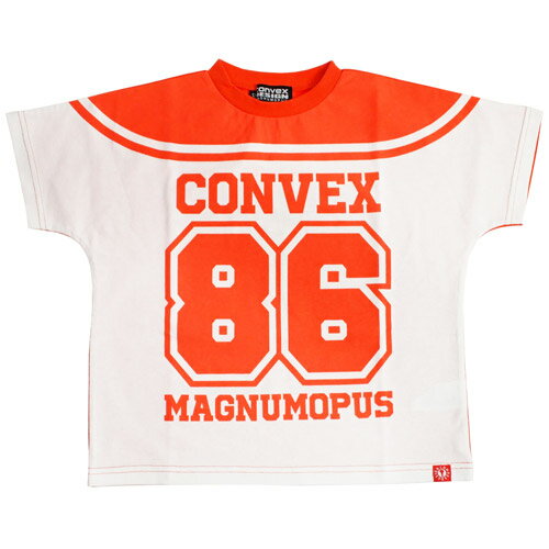 Rakuten - 40%OFFセール SALE コンベックス 子ども服 半袖Tシャツ 120-160cm CONVEX フットボール/ドルマンTシャツ アカ メール便OK 2024春夏 120cm/130cm/140cm/150cm/160cm 子供服 キッズ ジュニア 男の子 女の子 男女兼用