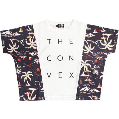 40%OFFセール SALE コンベックス 子ども服 半袖Tシャツ 120-160cm CONVEX 総柄/リメイク風Tシャツ オフ メール便OK 2024春夏 120cm/130cm/140cm/150cm/160cm 子供服 キッズ ジュニア 男の子 女の子 男女兼用