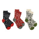 【セール(SALE)】AMPERSAND アンパサンド ペイズリー柄ソックス/クルーソックス(メール便OK)13-15cm/16-18cm/19-21cm エフ...