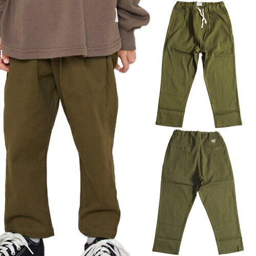 50%OFF SALE セール GENERATOR ジェネレーター 90-160cm 2タックパンツ カーキ メール便OK 90-160cm 911203 21AW 秋冬 子供服 ベビー服 ジュニア