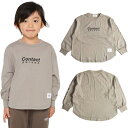 50%OFF SALE セール GENERATOR ジェネレーター 90-160cm Contact L/S Tシャツ アッシュグレー メール便OK 90-16...