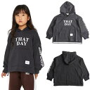 50%OFF SALE セール GENERATOR ジェネレーター 90-160cm THATDAY パーカー チャコールグレー メール便OK 90-160cm...