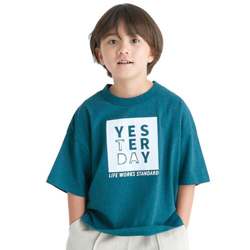 50%OFF SALE セール フォブ 子供服 半袖Tシャツ 110-160cm FOV MEN YESTERDAY Tシャツ 2023春夏 メール便OK 603411 キッズ ジュニア 子ども服 M(110cm-120cm)/L(130cm-140cm)/XL(150cm-160cm) kids junior