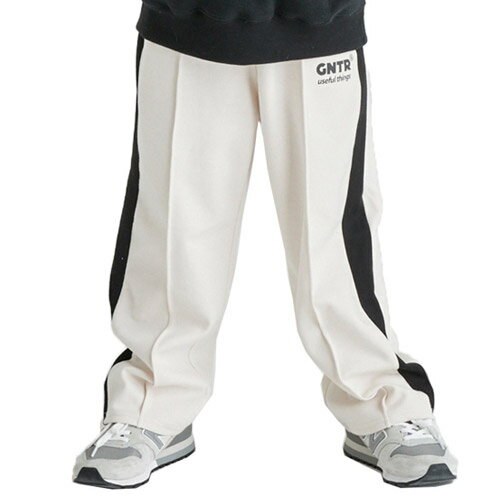 乐天商城 - 50%OFFセール SALE ジェネレーター 子供服 ロングパンツ 110-160 GENERATOR テックラインパンツ アイボリー 2023秋冬 AW Lサイズまではメール便OK キッズ ジュニア 子ども服 男女兼用 M(110-120)/L(130-140)/XL(150-160) kids junior