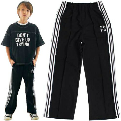 乐天商城 - 40%OFFセール SALE ジェネレーター 子ども服 ロングパンツ 110cm-160cm GENERATOR ポンチラインパンツ ブラック Lサイズまでメール便OK 2024春夏 M(110cm-120cm)/L(130cm-140cm)/XL(150cm-160cm) キッズ ジュニア 子供服 男女兼用 ユニセックス