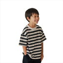 30%OFFセール SALE フォブ 子ども服 半袖シャツ 90cm-130cm FOV F/B ボーダー Tシャツ ブラック メール便OK 2024春夏 90...